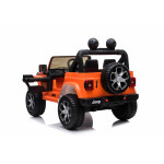Elektrické autíčko Jeep Wrangler Rubicon 4x45W - oranžová